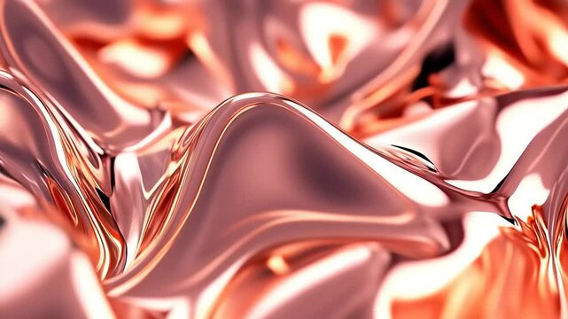 Abstract Liquid Metal Texture