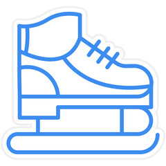 Ice Skate icon style