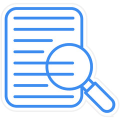 Fine Print icon style