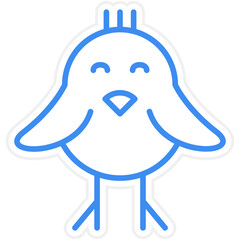 Baby Chick icon style