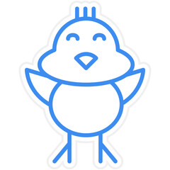 Baby Chick icon style