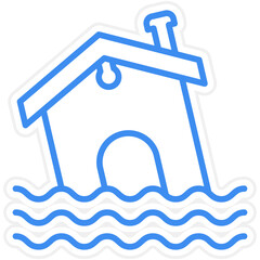 Flood icon style