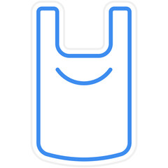 Plastic Bag icon style