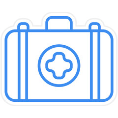 first Aid Kit icon style