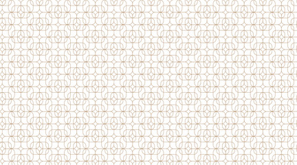 Pattern design with geometric shape | Seamless multi shape pattern design with circle, square, star, line vector for texture, garments,  decoration, corporate | Creative stripes with brown colour