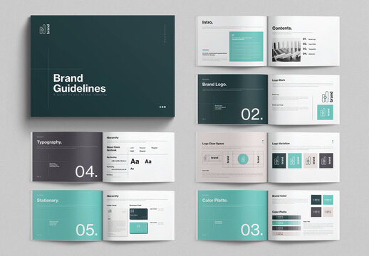 Brand Manual Template Landscape