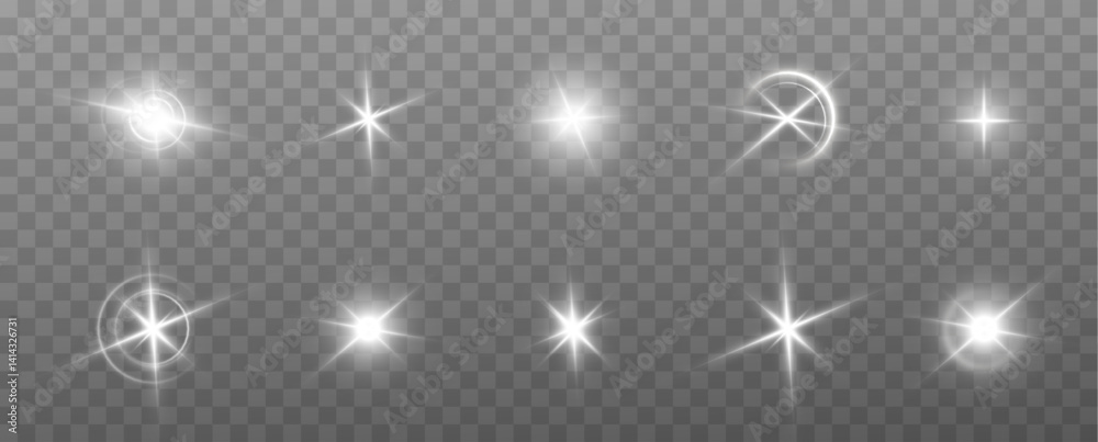 Fototapete Magic spiral with sparkles.White light effect.Glitter particles with lines.Swirl effect.Texture of cold winter wind. Holiday vector snowstorm. Christmas cold snowstorm effect.Light effect.	