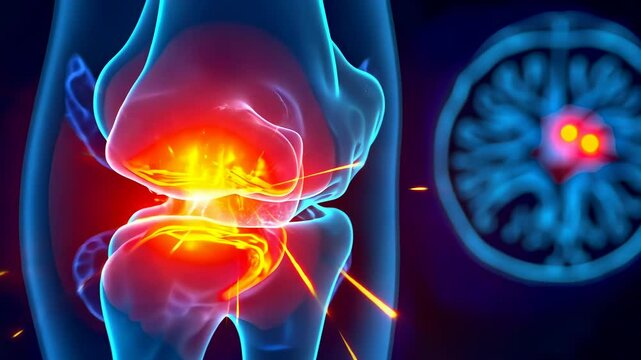 Femur, joint health, bone structure. Skeletal anatomy. Cartilage cushion absorbs joint impact. Bone density increases calcium storage. Joint flexibility enhances movement range.