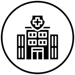 Vector Design Hospital Icon Style