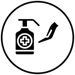 Vector Design Hand Sanitizer Icon Style