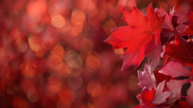 Canada Day Maple Leaf Background: Taking Maple Leaves as a Guide to Unfold the Spectacle of National Love, Cultural Inheritance and Diverse Vitality on Canada Day