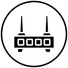 Wifi Router Icon Style