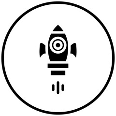Space Booster Icon Style