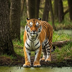 tiger in the wild