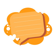 Message bubbles Message frames