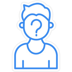 Anonymisation Vector Icon Style