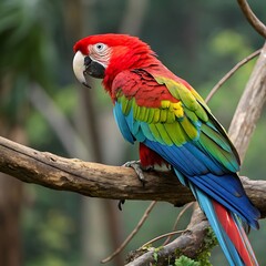 Obraz premium blue and yellow macaw