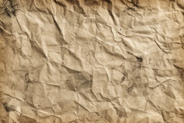 Fototapeta premium Aged parchment displays a distressed, sepia-toned texture with subtle ink smudges and burn marks, evoking a sense of history and antiquity.