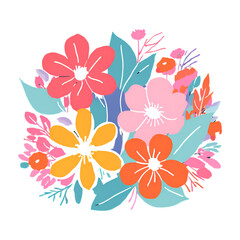 abstract floral background