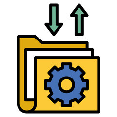 File Manager Icon Element For Design