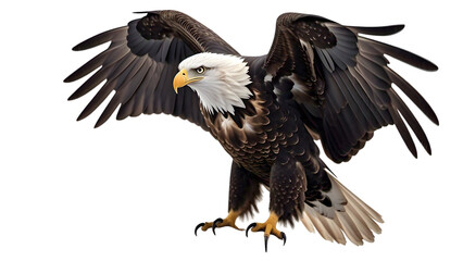 Obraz premium Majestic Eagle in Flight