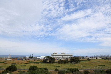 General View of Koeberg Nuclear Power Station in Cape Town