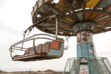 Abandoned Ferris Wheel Ride