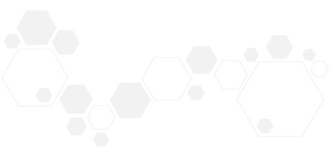 Minimalist High-Tech Concept Featuring a Seamless White and Grey Hexagon Grid Pattern, Perfect for Backgrounds, Web Design, and Innovative Digital Illustrations	