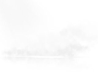 A dramatic white spotlight illuminates stage surrounded by a smoky warm, ethereal glow, creating a mystical and elegant atmosphere with subtle reflections. PNG.