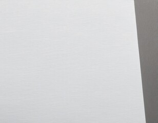 Fototapeta premium Empty White Notepaper Sheet – Blank Space for Writing or Sketching