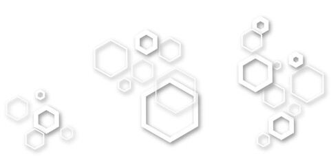 wite and gray shiny glitter sparkle confetti falling down on transparent background. Vector illustration.Hexagon geometric grid pattern isolated on white background with clipping path, 
