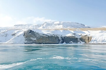 Alps - Kitzb&uuml;hleralpen, Austria. Beautiful simple AI generated image