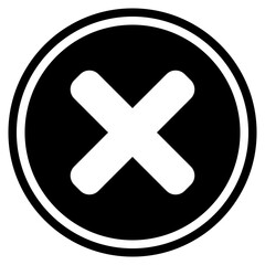 Obraz premium Close Button Icon