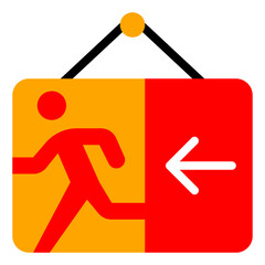 Exit Sign Icon