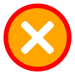 Obraz premium Error Notification Icon Design