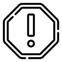 Warning Sign Icon