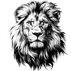 Fototapeta premium lion vector illustration