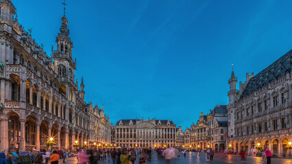 The GrandPlace Day Night Timelapse