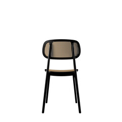 wooden chair with transparent background