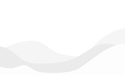Abstract flowing gray waves create a smooth, gentle, and subtle background. Elegant and modern design with soft curves, light and shadow play