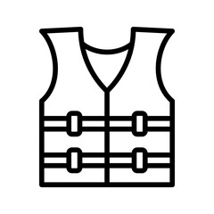 Protector Vest icon vector image. Suitable for mobile apps, web apps and print media.