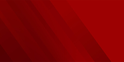 Fototapeta premium Red line with white architecture futuristic background minimal concept vector illustration subtle design.