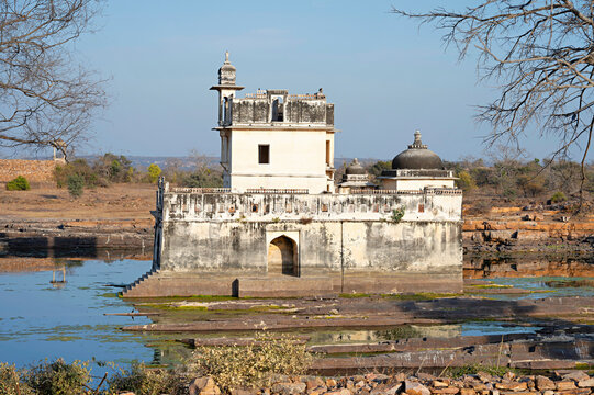 Ruins of the Maharani Padmini Palace, Fort Complex, Chittorgarh, Rajasthan