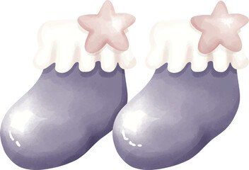 Baby shower purple theme 126.eps