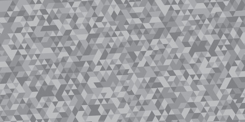 Gray triangle mosaic Background. Business polygonal texture. Abstract white polygon Geometric banner background.	