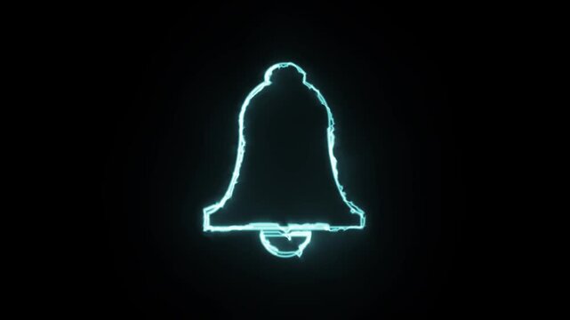  universal web icon neon animation