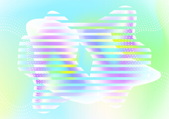 Fluid gradient Abstract Background and iridescent stripe