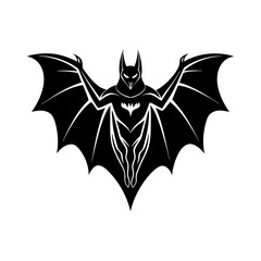 Bat vector Silhouette illustration