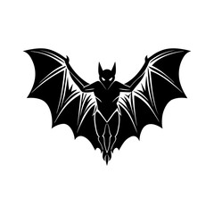 Bat vector Silhouette illustration