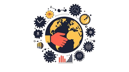 Global interconnectedness, collaboration, and efficient management. 